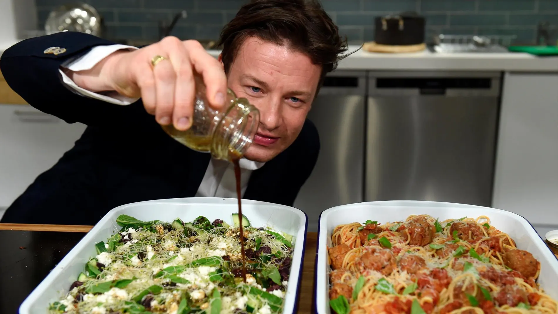 El chef británico Jamie Oliver, en bancarrota