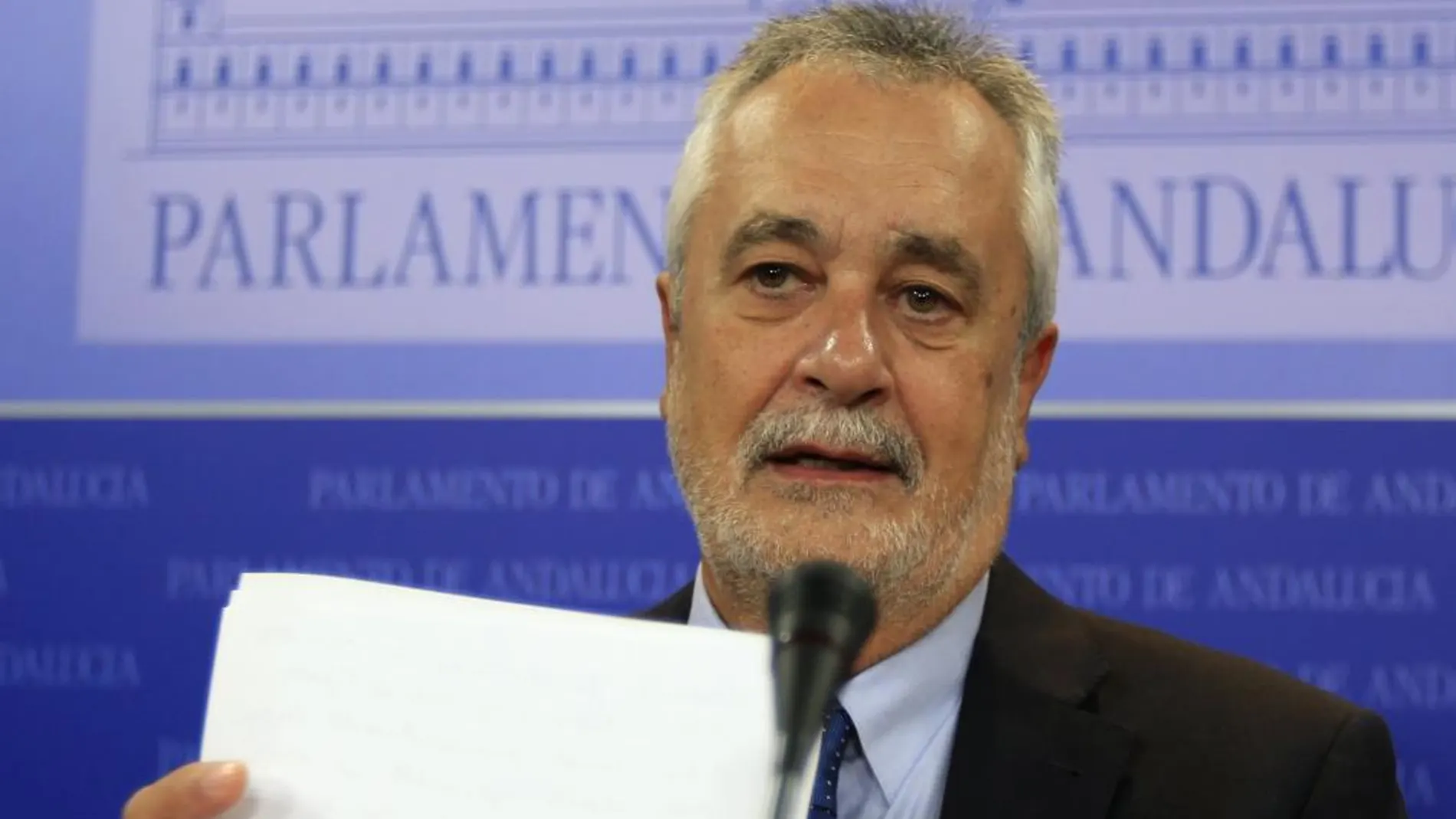 El ex presidente de la Junta, José Antonio Griñán