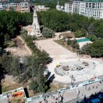 Las obras en la Plaza de España ya han comenzado