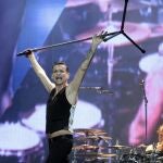 El cantante de la banda británica "Depeche Mode", Dave Gahan