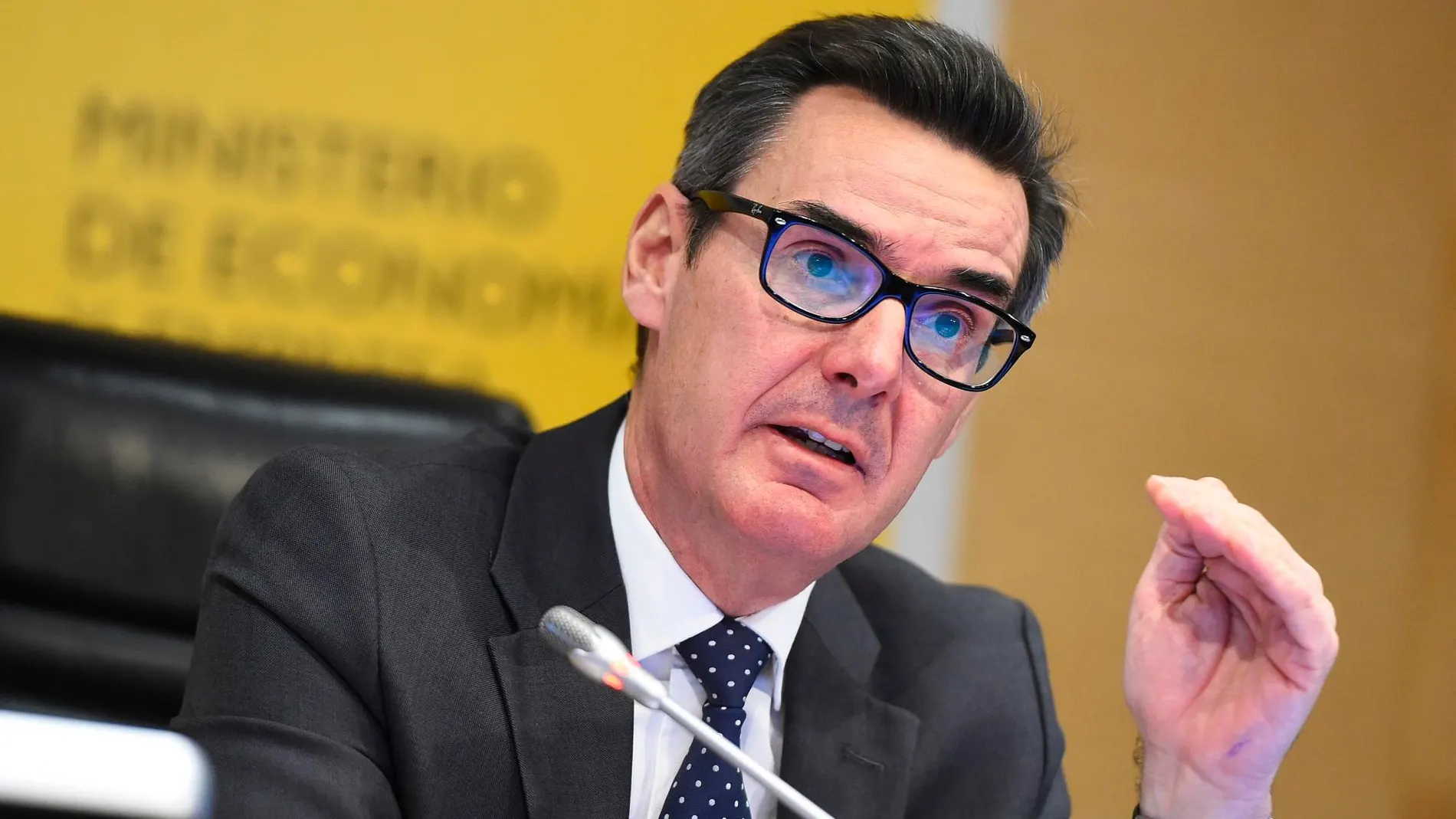 El secretario general del Tesoro y Financiación Internacional, Carlos San Basilio