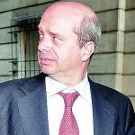 El abogado Carlos Leal en los juzgados de Sevilla