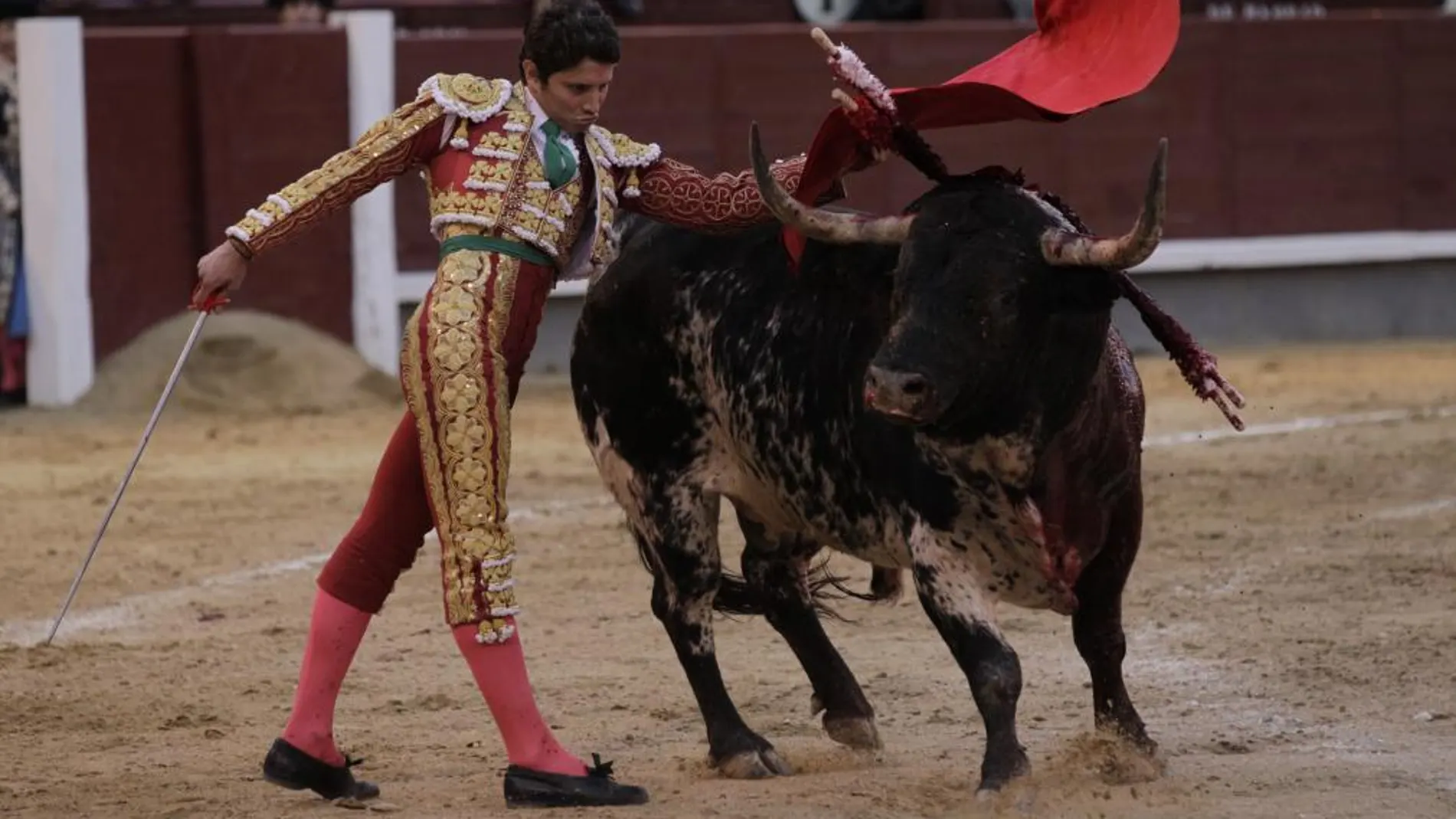 El diestro colombiano, en imagen de la tarde de su alternativa