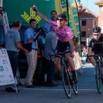 El ganador de la competición, Ángel Fuentes, que paró el crono en tres horas y seis minutos