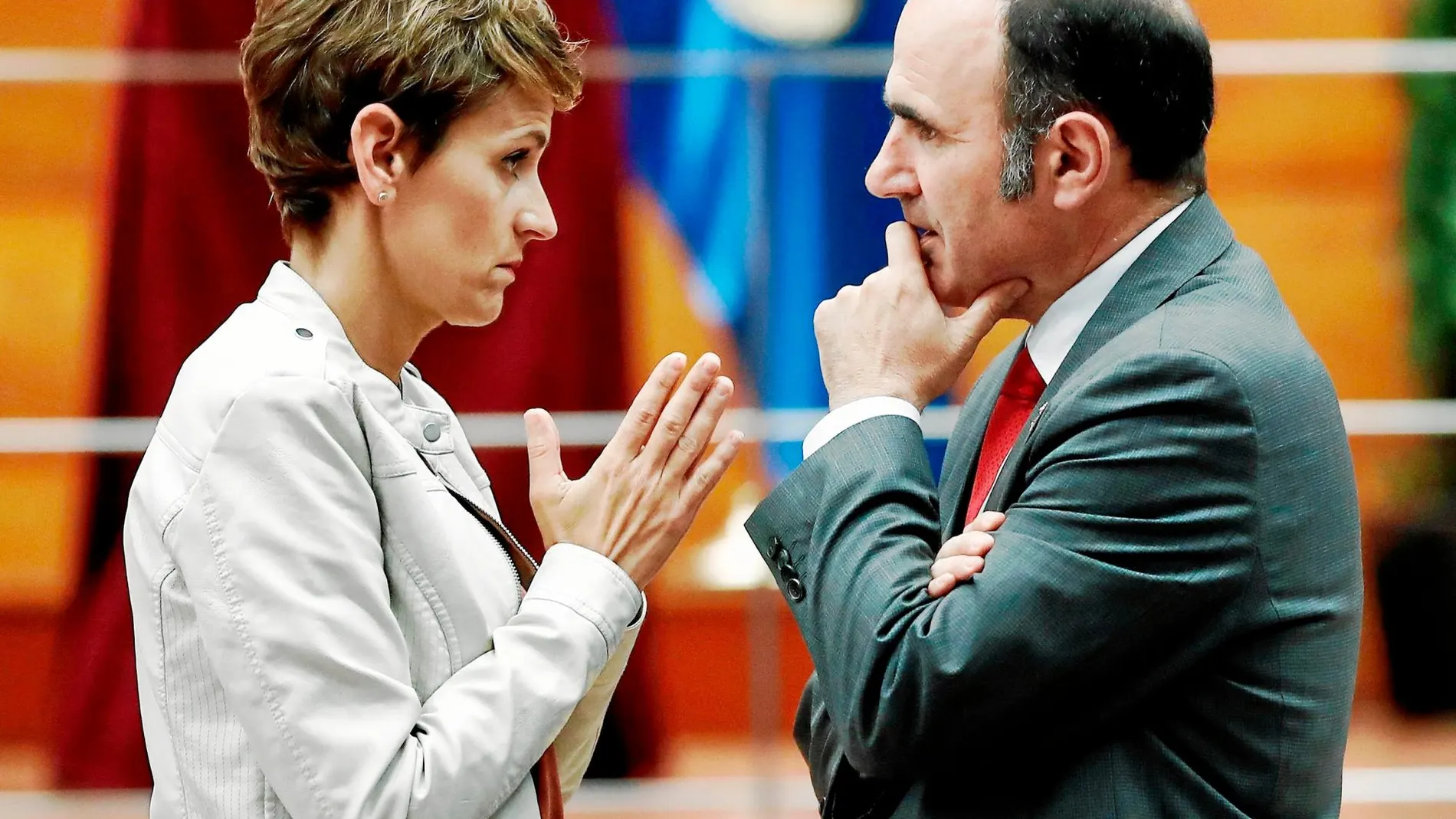 María Chivite (en la imagen) cree que puede ser presidenta de Navarra con la abstención de Bildu