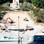 La reforma de Plaza de España estaba planteada para finalizar a finales del año 2020. El proyecto cuenta con un presupuesto de cerca de 70 millones de euros