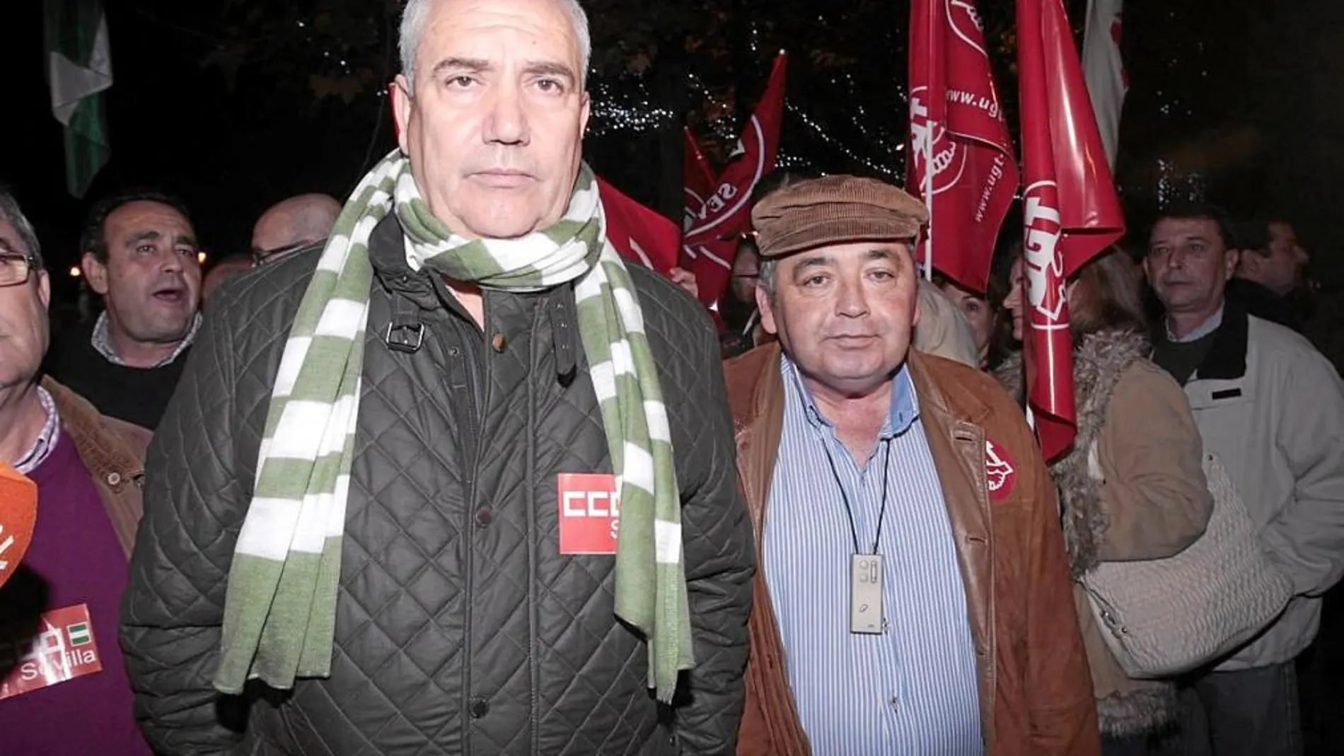Carbonero y Pastrana protestaron ayer por las tasas judiciales