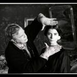Franco Zeffirelli con la actriz Olivia Hussey, protagonista en “Romeo y Julieta” / Foto: Internetculturale