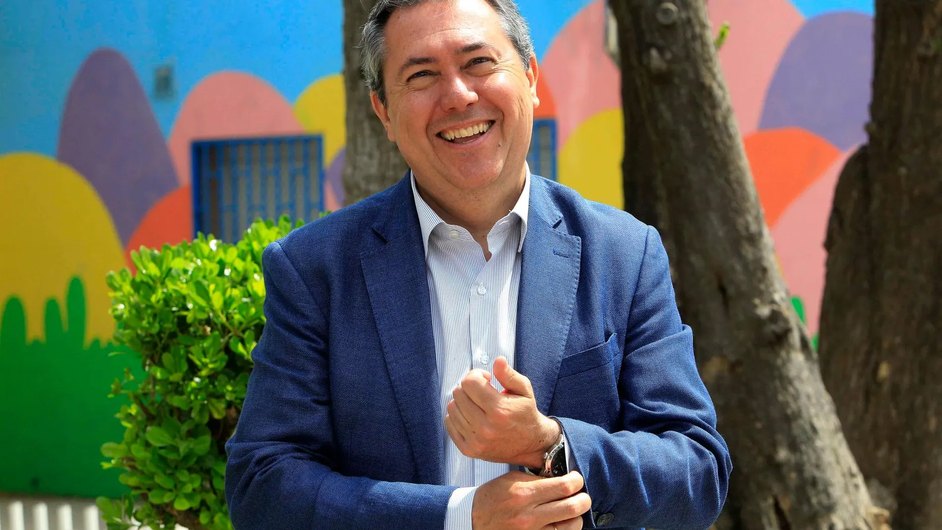 El alcalde de Sevilla y candidato a la reelección, Juan Espadas / Foto: Manuel Olmedo