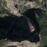 Imagen del monte Polop, por el que practicaba rapel el británico fallecido/ Google Earth