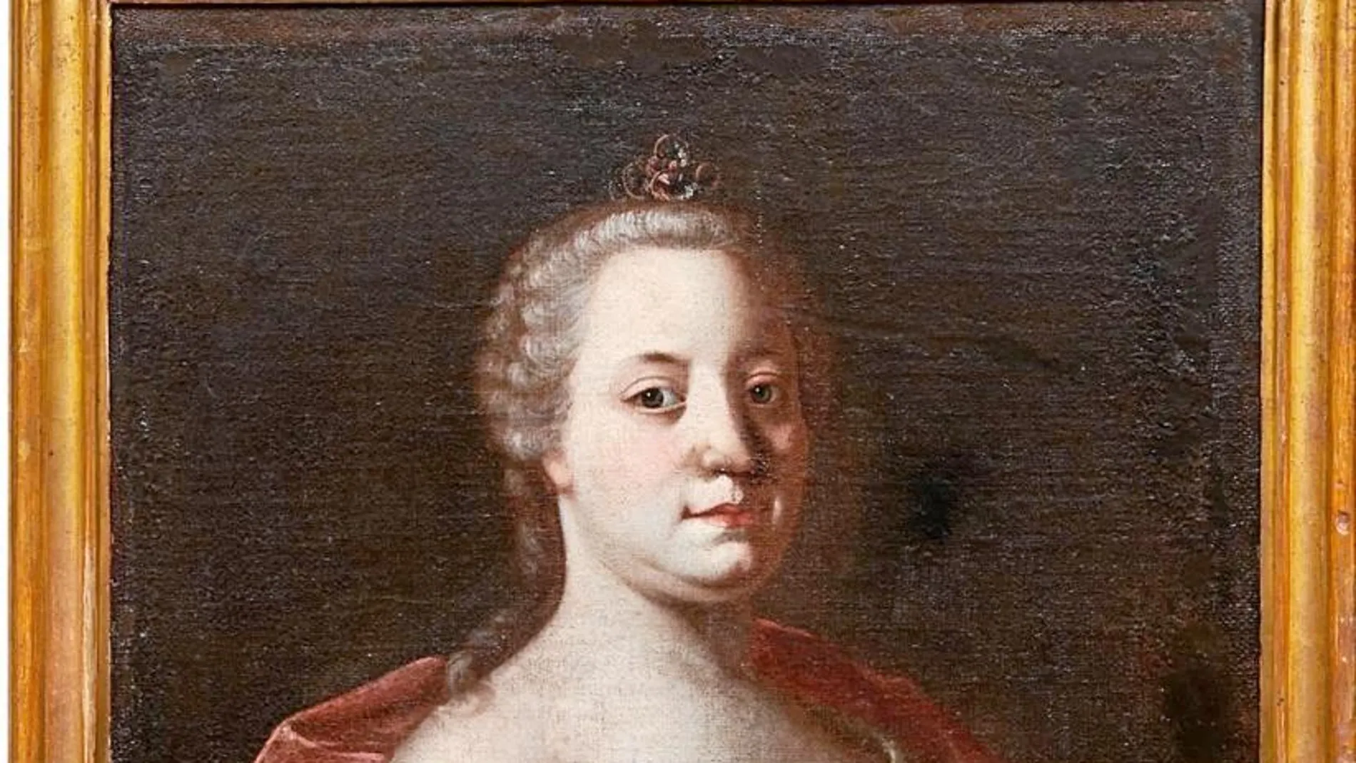 Retratos pintados por autor anónimo del emperador Carlos VI y su esposa