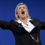 Marine Le Pen, presidenta del Frente Nacional.