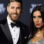 Sergio Ramos y Pilar Rubio posan juntos en la gala 'The Best' de la FIFA / Gtres