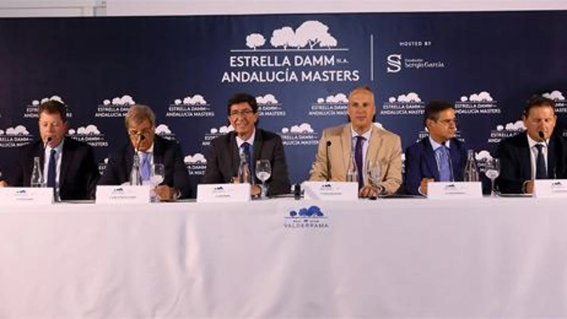 Presentación del Andalucía Valderrama Masters - Fundación Sergio García