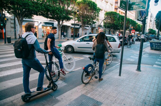 La céntrica calle Colón de Valencia