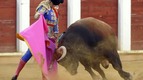 El sevillano Morante de la Puebla torea a la verónica, en imagen de archivo