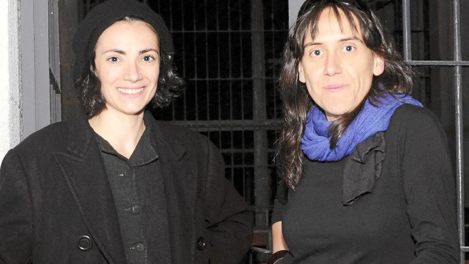 La directora de teatro Ana Zamora y la actriz Elena Rayos