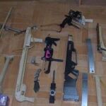 Imagen de las armas intervenidas