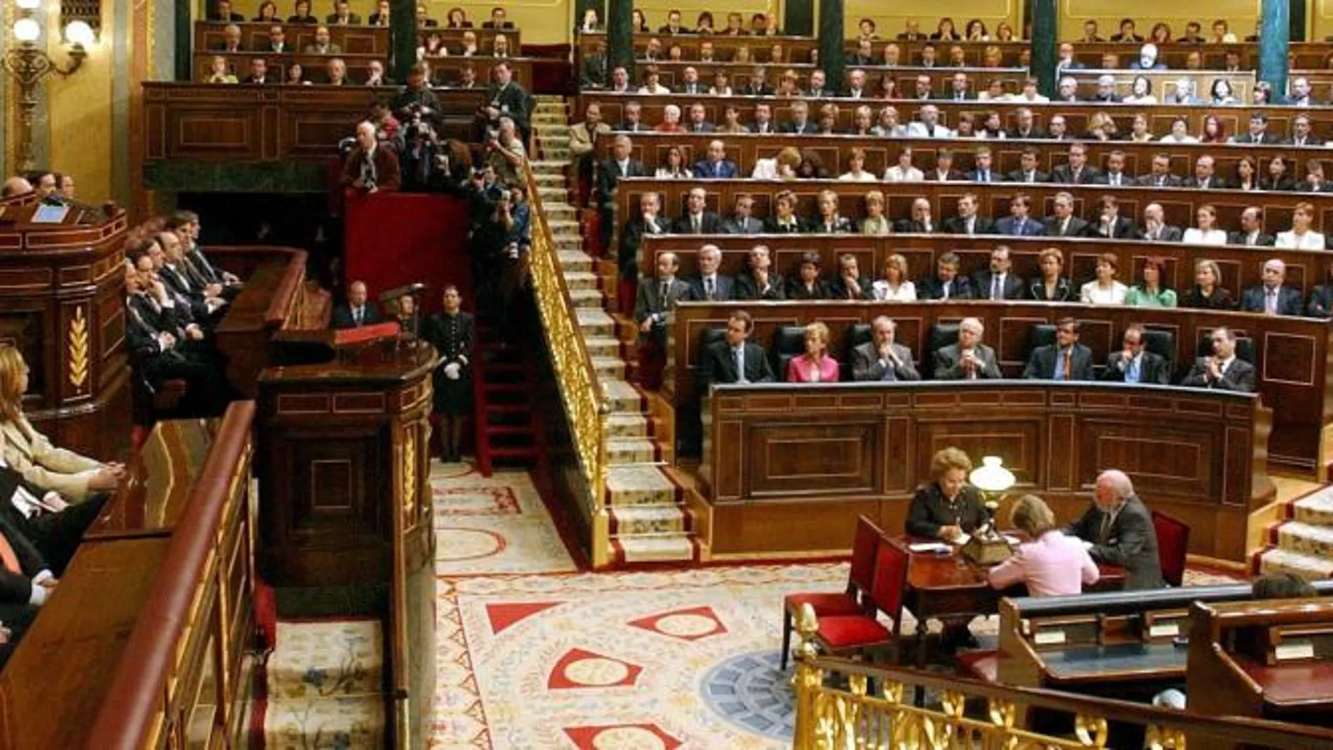 El Congreso de los Diputados en una sesión plenaria