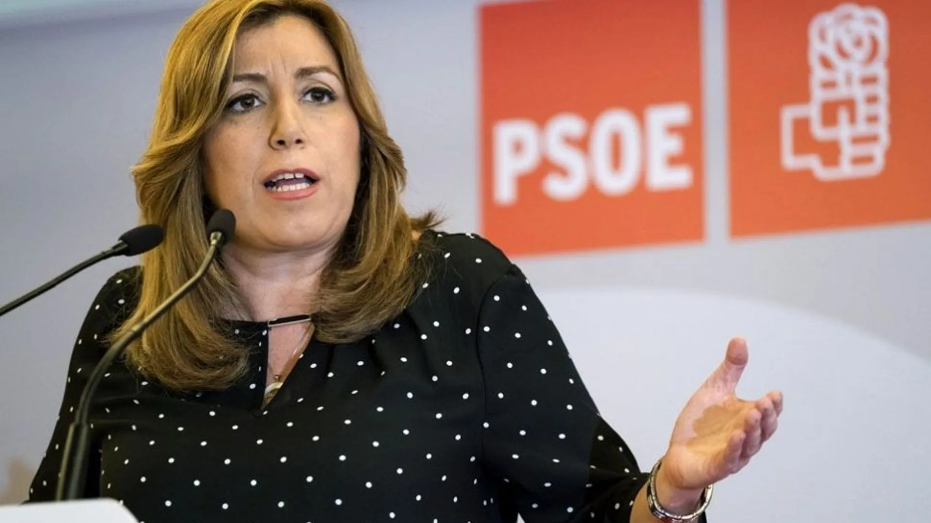 La secretaria general del PSOE-A, Susana Díaz, en una foto de archivo en el Parlamento andaluz