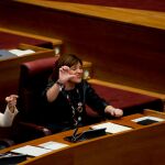 La portavoz adjunta del PPCV, Eva Ortiz y mano derecha de la presidenta popular, Isabel Bonig, se ha encargado de fiscalizar estas ayudas. «Es una trama para conseguir fondos públicos y el Consell hace la vista gorda»