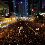 Protestantes demandan en Hong Kong la retirada de la ley de extradicción
