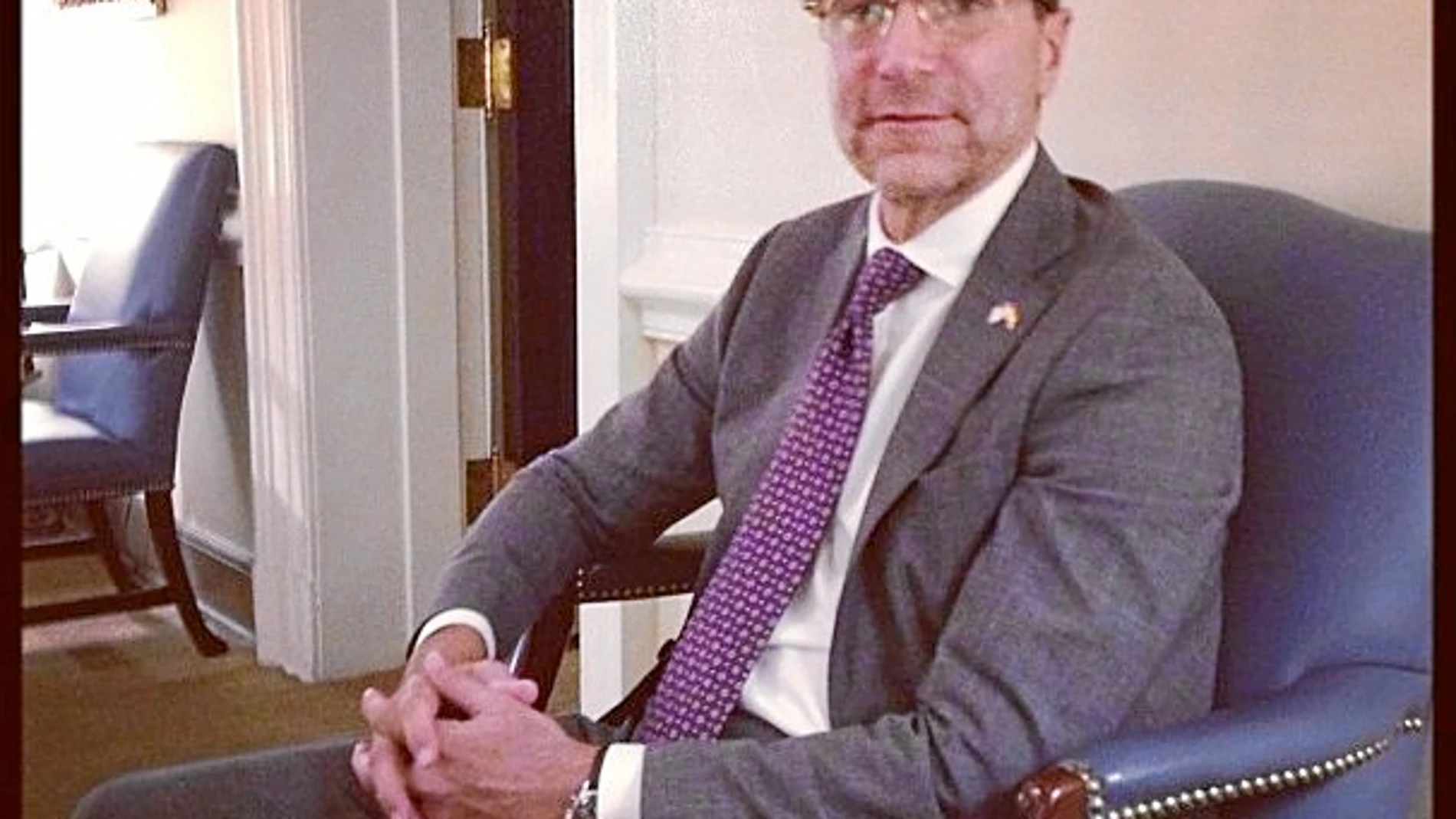 James Costos, embajador de EE UU en España, en la Casa Blanca