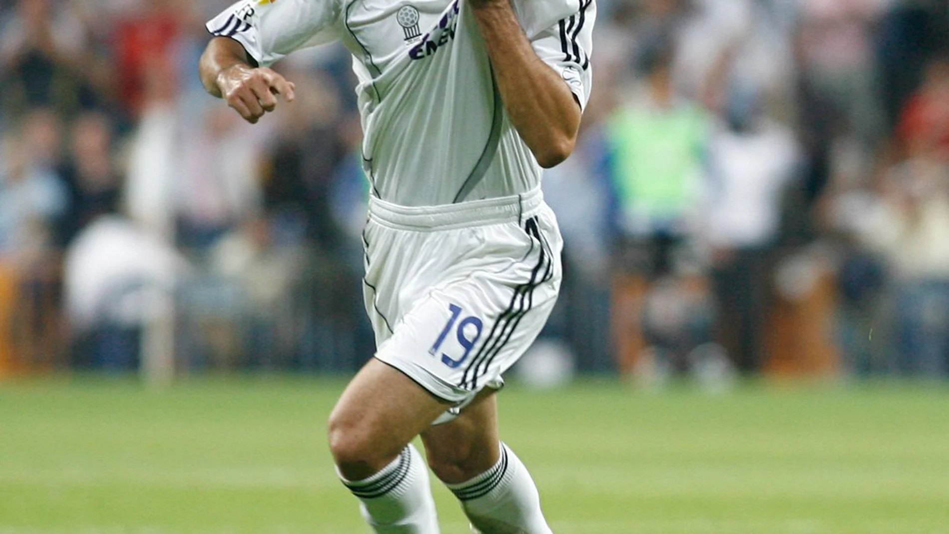 Reyes, con el Real Madrid