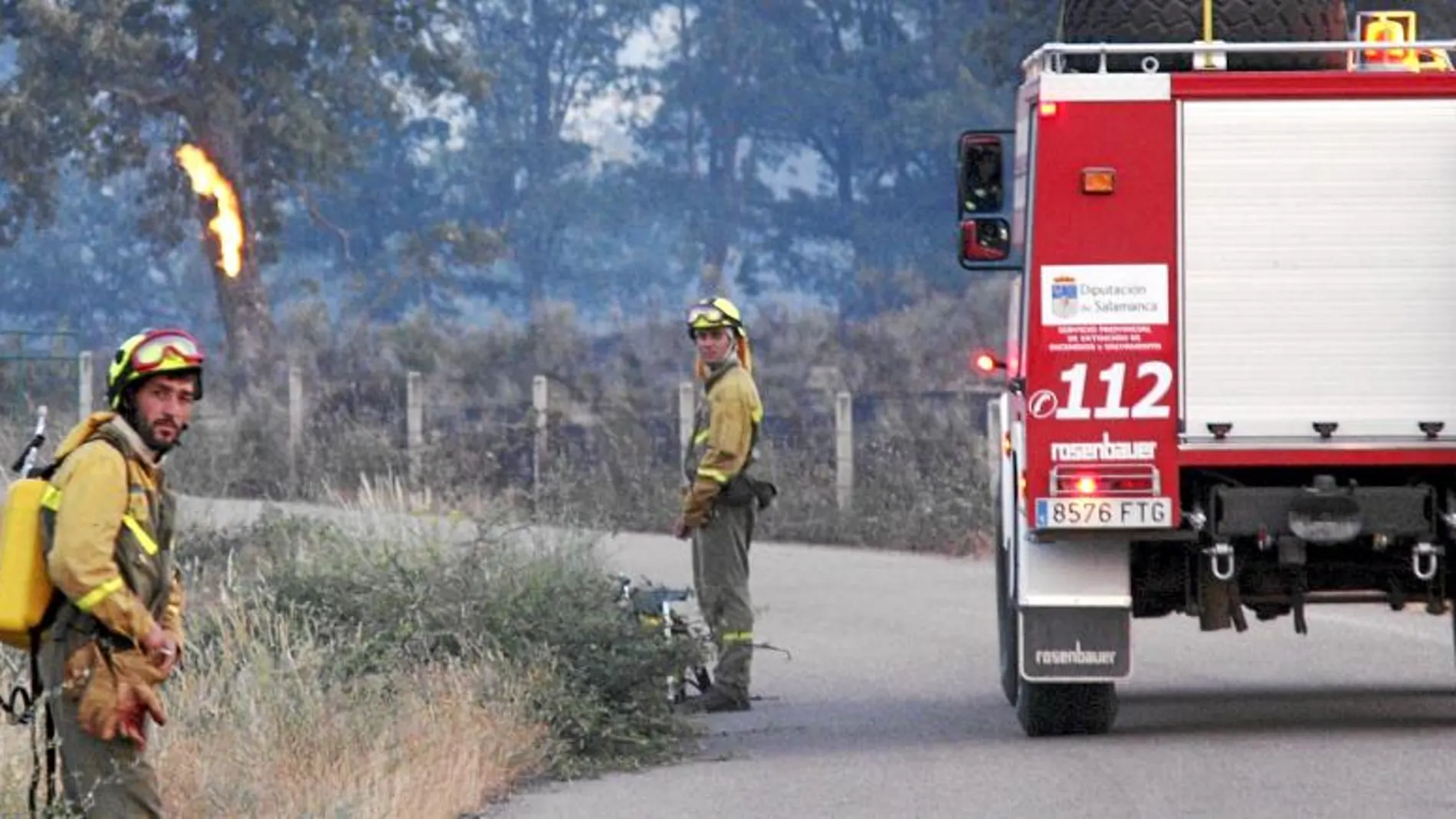 Las sirenas de los bomberos en Valencia seguirán siendo rojas y naranjas