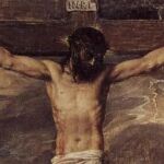 "Cristo crucificado", de Tiziano