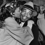 Martin Luther King con su esposa Coretta
