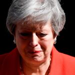 Theresa May ha roto a llorar al anunciar su dimisión/Foto: Reuters