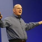 Steve Ballmer habla en un evento de Microsoft, en Junio de 2013 ,San Francisco.