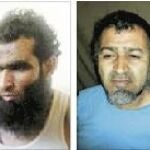 En las imágenes, los islamistas detenidos. El primero por la izquierda, Sabri Riahi, está encarcelado
