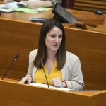 La portavoz de Vox, Ana Vega, en una imagen de archivo