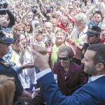 El alcalde, Jordi Juan, ayer tras el parón de la moción