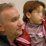 Fernando Blanco con su hija, Nadia