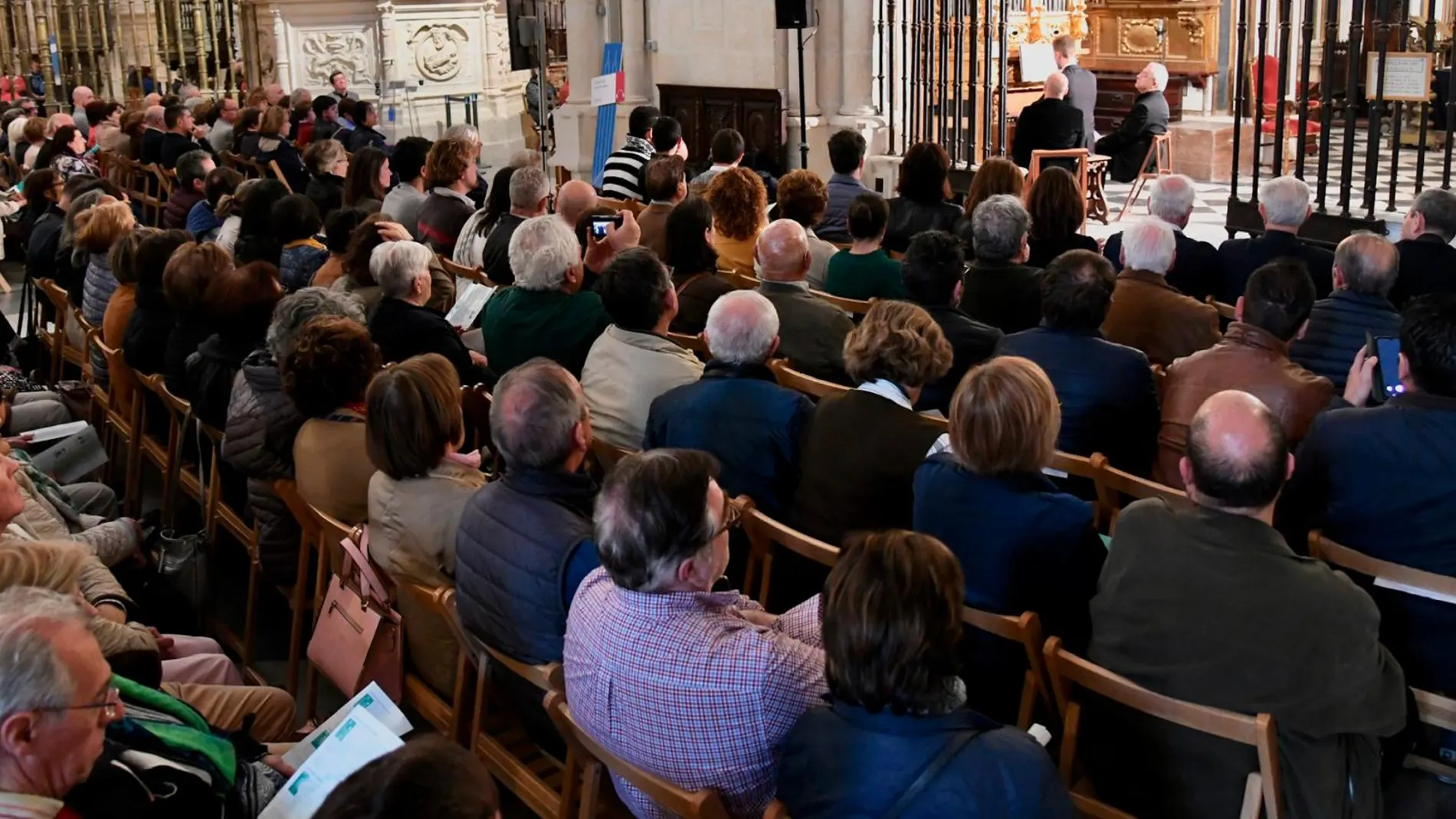 Primera prueba de la final del I Concurso Nacional de Órgano Francisco Salinas-VIII Centenario de la Catedral de Burgos