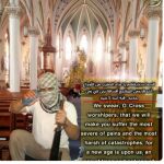 Daesh publicó en las redes sociales un cartel con amenazas a los cristianos norteamericanos.