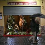 La lluvia se ha convertido en la principal protagonista del inicio de la semana santa valenciana