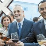 Griñán inauguró ayer el Centro del Vino de Bollullos Par del Condado