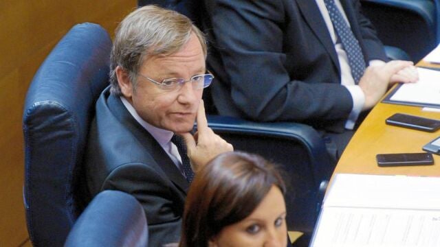 En la imagen, el conseller de Hacienda y Administración Pública, Juan Carlos Moragues