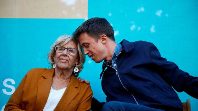 Manuela Carmena e Iñigo Errejón