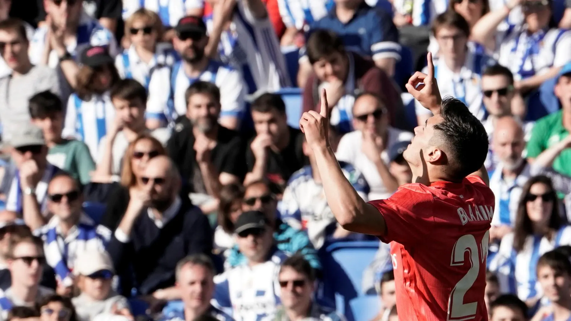 Brahim, tras meter su gol