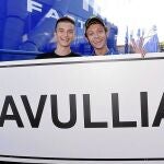 Valentino colgó en Twitter una foto junto a su hermano en Tavullia, su ciudad