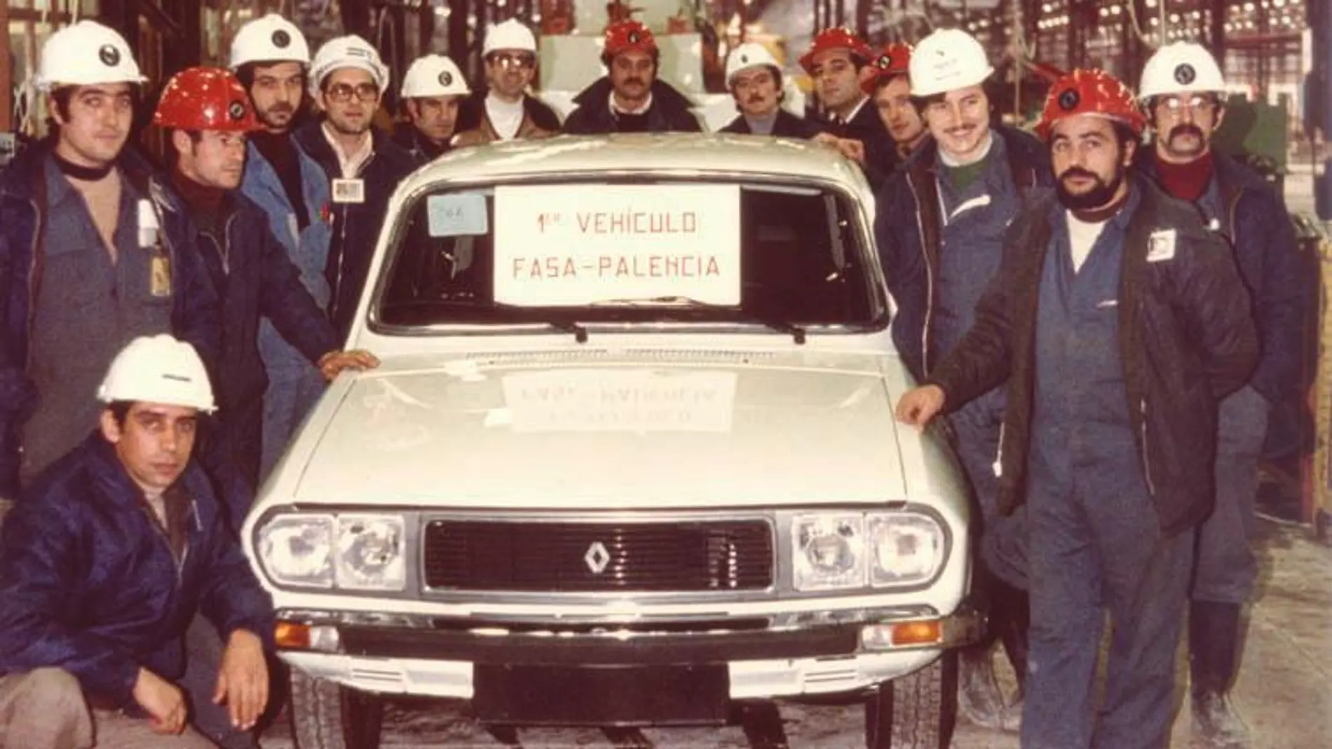 La factoría de Palencia se inauguró en 1978 y con la producción del Renault 12.