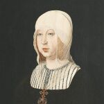 Isabel la Católica pintada por Juan de Flandes (1500-1504)