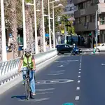  Valencia habilitará un ciclocarril para coches y bicicletas en la ronda interior