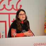 La vicepresidenta y portavoz del Consell, Mónica Oltra
