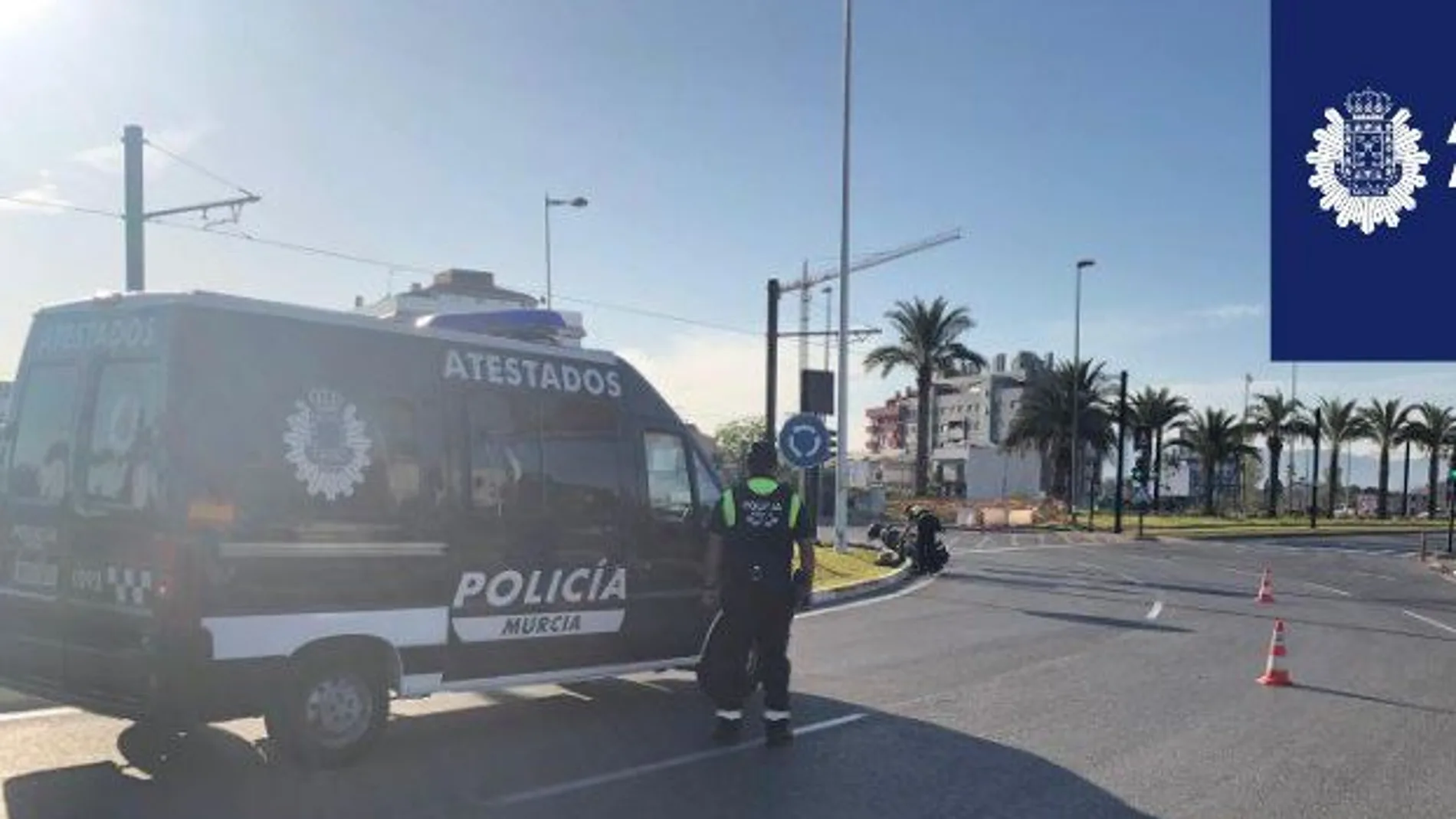 Vehículo de la Policía Local de Murcia